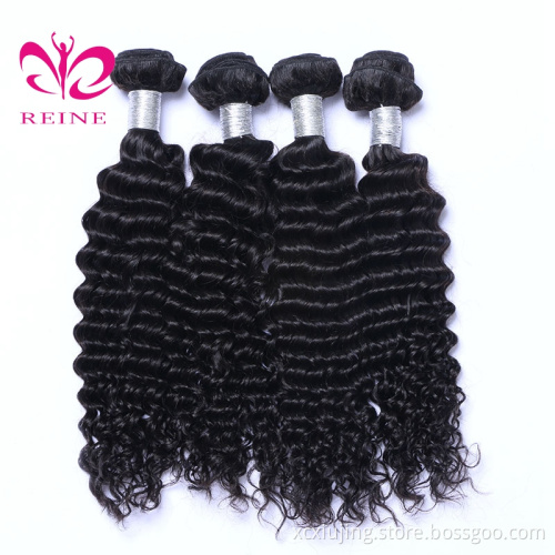 2018 New Coming Factory In Stock Can be Bleached Dyeable Virgin Brazilian Deep Curly Hair for black woman